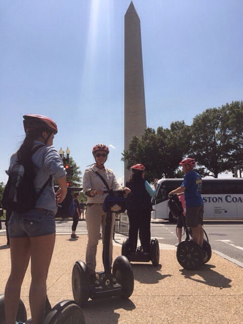 Visiter Washington en segway